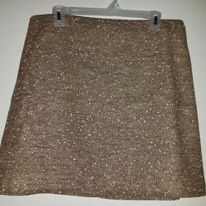 APT.9 Gold Skirt Sz 12 NWT